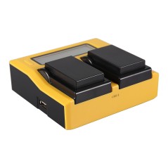 Ładowarka USB PATONA z podwójnym wyświetlaczem LCD do aparatu Nikon ENEL9 EN-EL9