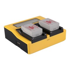 Ładowarka USB PATONA z podwójnym wyświetlaczem LCD do drukarki Canon NB7L NB-7L