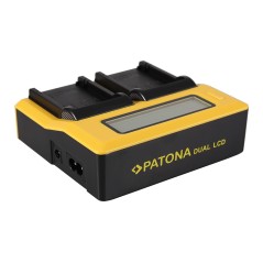 Ładowarka USB PATONA z podwójnym wyświetlaczem LCD do aparatu Canon LPE8 LP-E8