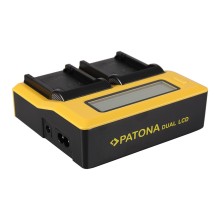 Ładowarka USB PATONA z podwójnym wyświetlaczem LCD do aparatu Canon LPE8 LP-E8