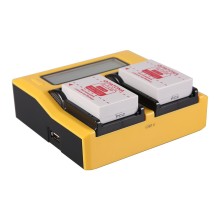 Ładowarka USB PATONA z podwójnym wyświetlaczem LCD do aparatu Canon LPE8 LP-E8