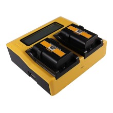 Ładowarka USB PATONA z podwójnym wyświetlaczem LCD do aparatu Nikon ENEL1 EN-EL1