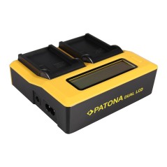 Ładowarka USB PATONA z podwójnym wyświetlaczem LCD do Samsunga IABP80W IA-BP80W BP80W