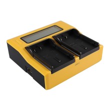 Ładowarka USB PATONA z podwójnym wyświetlaczem LCD do Pentax D Li90 D-Li90