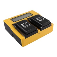 Ładowarka USB PATONA z podwójnym wyświetlaczem LCD do Samsunga BP1310 BP-1310