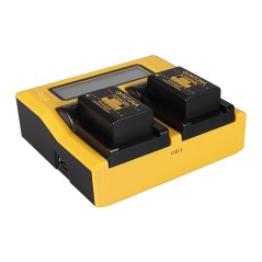 PATONA Podwójna ładowarka USB LCD do Panasonic BPDC9 BPDC9E BP-DC9E DC9 DC-9 BMB9