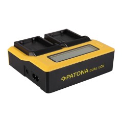 Ładowarka USB PATONA z podwójnym wyświetlaczem LCD do aparatu Nikon ENEL14 EN-EL14