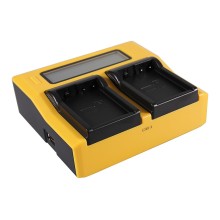 Ładowarka USB PATONA z podwójnym wyświetlaczem LCD do Canon BLD10E