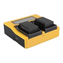Ładowarka dwukanałowa PATONA USB z wyświetlaczem LCD do Samsunga BP1030 BP-1030 BP1130 Ładowarka dwukanałowa PATONA USB z wyświetlaczem LCD do Samsunga BP1030 BP-1030 BP1130