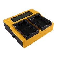 Ładowarka USB PATONA z podwójnym wyświetlaczem LCD do aparatu Nikon ENEL20 EN-EL20 ENEL20a EN-EL20a