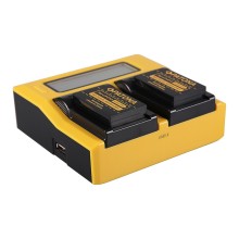 PATONA Ładowarka Dual LCD USB do Canon LPE12 LPE-12