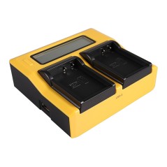 Ładowarka USB PATONA z podwójnym wyświetlaczem LCD do Kodaka LB070 LB-070
