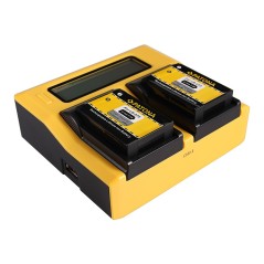 Ładowarka USB PATONA z podwójnym wyświetlaczem LCD do Kodaka LB070 LB-070