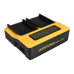 PATONA Podwójna ładowarka USB LCD do Sony BP-U30 BP-U60 BP-U90 BP-U95 BPU30 BPU60