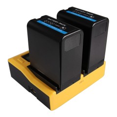 PATONA Podwójna ładowarka USB LCD do Sony BP-U30 BP-U60 BP-U90 BP-U95 BPU30 BPU60