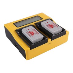Ładowarka USB PATONA z podwójnym wyświetlaczem LCD do aparatu Nikon ENEL24 EN-EL24