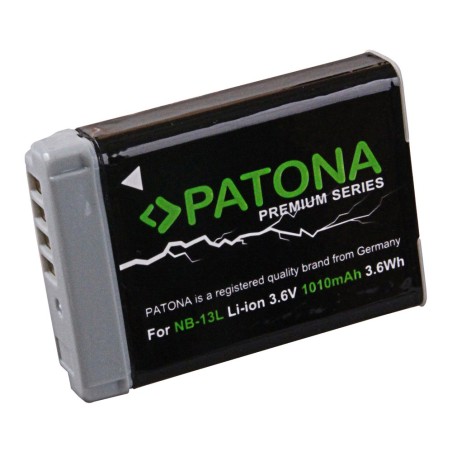Bateria PATONA Premium do Canon NB-13L Canon PowerShot G7X G5X G9X G7X Mark II
