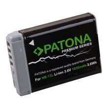 Bateria PATONA Premium do Canon NB-13L Canon PowerShot G7X G5X G9X G7X Mark II