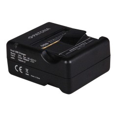 Podwójna szybka ładowarka PATONA f. Xiaomi Yi AZ13-2 AZ13-1 w tym. Kabel micro-USB