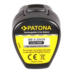 PATONA Bateria f. Metabo PowerImpact 12 PowerLED 12 PowerMaxx 12 12 Basic 12 Pro