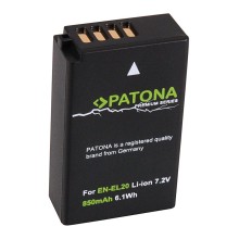 PATONA Premium Akumulator EN-EL20 do Nikon 1 AW1, 1 S1, 1 J1, 1 J2, 1 J3, 1 V3, Coolpix A