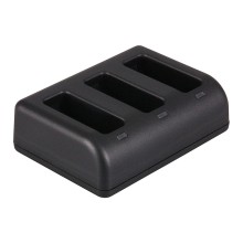 Potrójna ładowarka PATONA f. GoPro Hero 8 AHDBT-801 Hero 7 AHDBT-701 Hero 6 Hero 5 AHDBT-501 w komplecie. kabel Potrójna ładowarka PATONA f. GoPro Hero 8 AHDBT-801 Hero 7 AHDBT-701 Hero 6 Hero 5 AHDBT-501 w komplecie. kabel