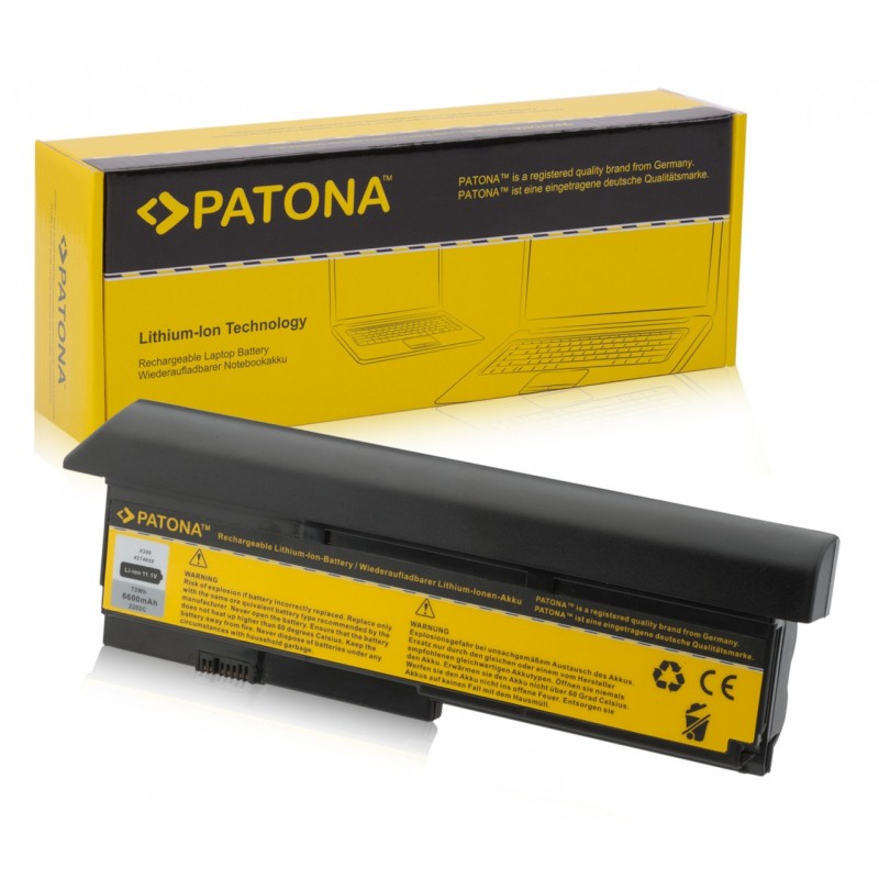 Bateria f. IBM X 200 X 200 S 42T4543 42T4646 42T4650 42T4560 43R9253 Bateria f. IBM X 200 X 200 S 42T4543 42T4646 42T4650 42T4560 43R9253