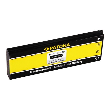 PATONA bateria do Casio Exilim EX-V7 V-7 EX-V8 V-8 NP-50 NP50