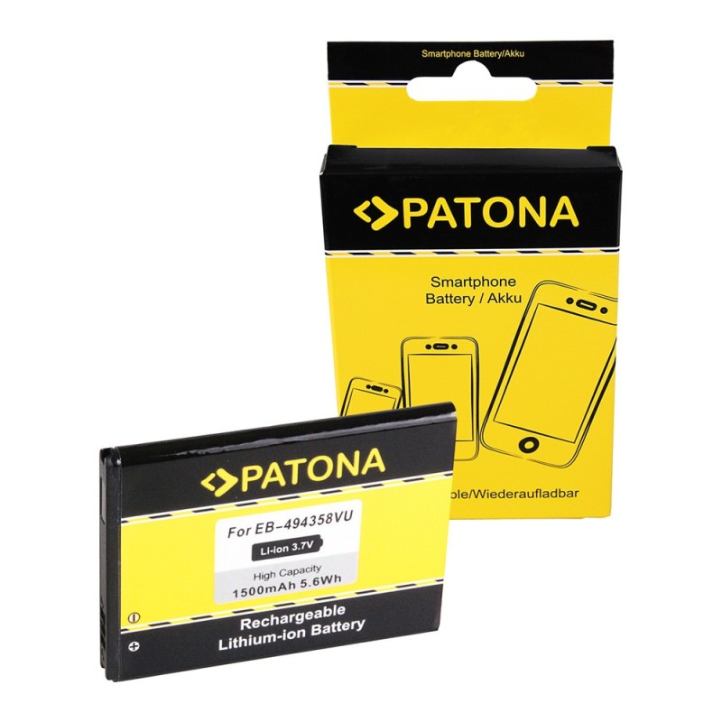 Bateria PATONA do Samsunga CC I569 I579 S5660 S5660 Galaxy Gio S5670