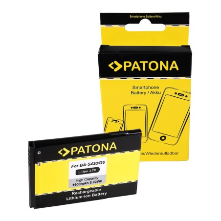 Bateria PATONA do HTC BA-S420 HTC 7 Trophy A3333 A6363 T8686 T8689 BA-S440