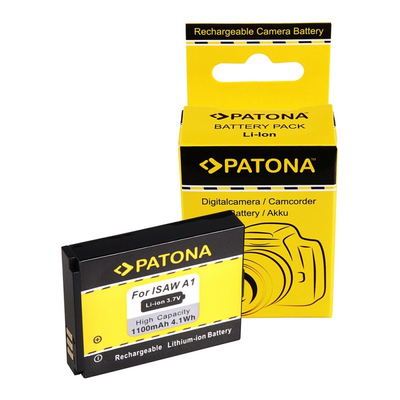 PATONA Bateria do Actionpro X7 ISAW A1 A2 A3 ISAW Advance Extreme 083443A PATONA Bateria do Actionpro X7 ISAW A1 A2 A3 ISAW Advance Extreme 083443A
