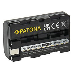 PATONA bateria do Sony NP-FS11 FS10 DCR-TRV1VE DCR-PC1 PC2 PC3