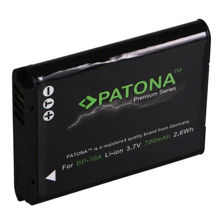 Bateria PATONA Premium f. Samsung ES-65 ES-70 PL-80 PL-100 BP-70A BP70A