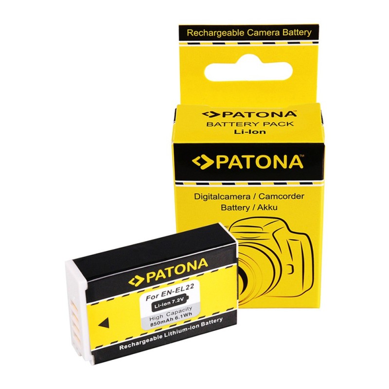 PATONA Bateria f. Nikon EN-EL22 ENEL22 NIKON 1 J4 NIKON 1 S2