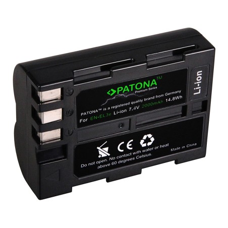 Bateria PATONA Premium do NIKON D700 D300 D200 D100 D80 D70 D50 EN-EL3e