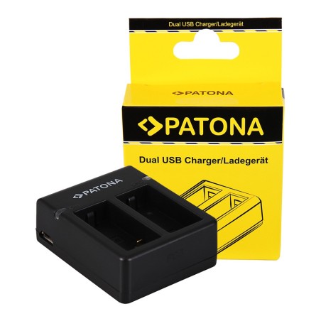 PATONA GoPro Hero 3 AHDBT-301 Podwójna ładowarka USB inkl. Kabel micro-USB