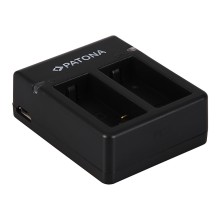 PATONA GoPro Hero 3 AHDBT-301 Podwójna ładowarka USB inkl. Kabel micro-USB