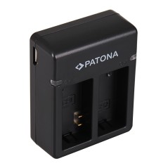 PATONA GoPro Hero 3 AHDBT-301 Podwójna ładowarka USB inkl. Kabel micro-USB