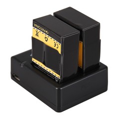 PATONA GoPro Hero 3 AHDBT-301 Podwójna ładowarka USB inkl. Kabel micro-USB