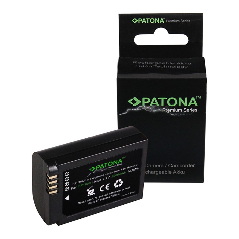 Bateria PATONA Premium f. Samsung NX1 NX-1 ED-BP-1900 BP-1900 Bateria PATONA Premium f. Samsung NX1 NX-1 ED-BP-1900 BP-1900