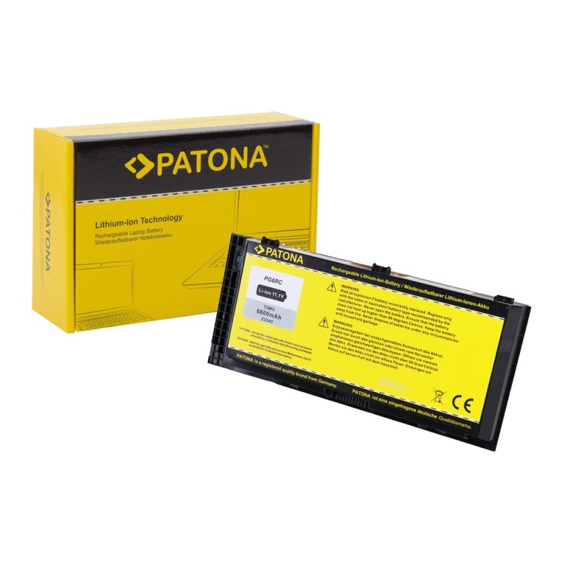 PATONA Bateria f. Dell Precision M4600 M-4600 M4700 M-4700 M6600 M-6600