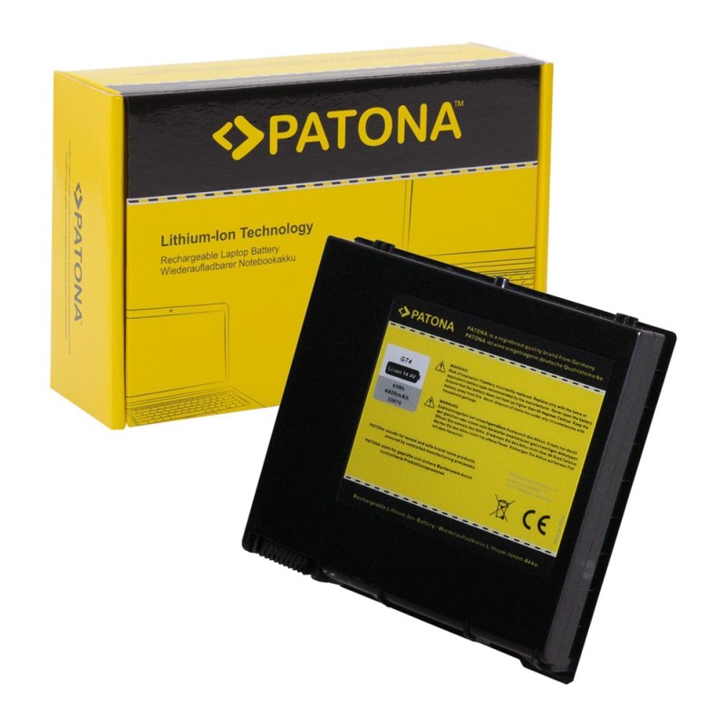 PATONA Bateria f. Asus A42-G74 ICR18650-26F LC42SD128 PATONA Bateria f. Asus A42-G74 ICR18650-26F LC42SD128