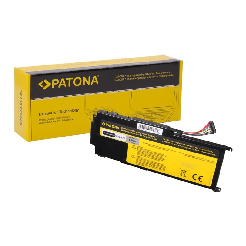 PATONA Bateria f. Dell XPS 14Z XPS 14Z 14Z Ultrabook 14Z-L412x 14Z-L412z L412x