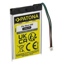PATONA bateria do Garmin Nuvi 200 Nuvi 205 250 255 260 200W 205T 205W 205WT 252W PATONA bateria do Garmin Nuvi 200 Nuvi 205 250 255 260 200W 205T 205W 205WT 252W
