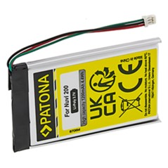 PATONA Bateria f. Garmin Nuvi 200 Nuvi 205 250 255 260 200W 205T 205W 205WT 252W