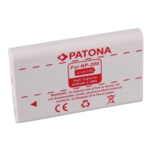 PATONA bateria do MINOLTA DIMAGE NP200 NP-200 X/Xg/Xi/Xt