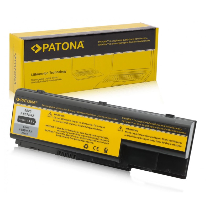 Bateria PATONA Acer Aspire 5310 5520 5520-5A2G16 5520G 5710 5710G Bateria PATONA Acer Aspire 5310 5520 5520-5A2G16 5520G 5710 5710G