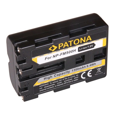 PATONA Bateria f. Sony NP-FM500H NP-FM500, A900 A700 A300 A200