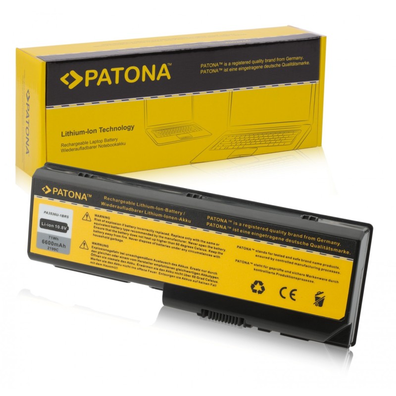 Bateria Toshiba Satellite P200 L350 L350D L355 L355D PA3536 PA3537