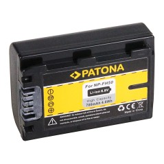 PATONA Bateria Sony NP-FH50 NP-FH60 NP-FH70 NP-FH100 Alpha A290 A390